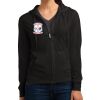 Women's Fitted Jersey Full Zip Hoodie Thumbnail