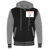 Unisex Heavyweight Varsity Full-Zip Hooded Sweatshirt Thumbnail